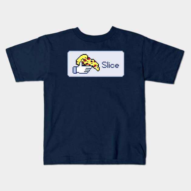 Slice it! Kids T-Shirt by d4n13ldesigns